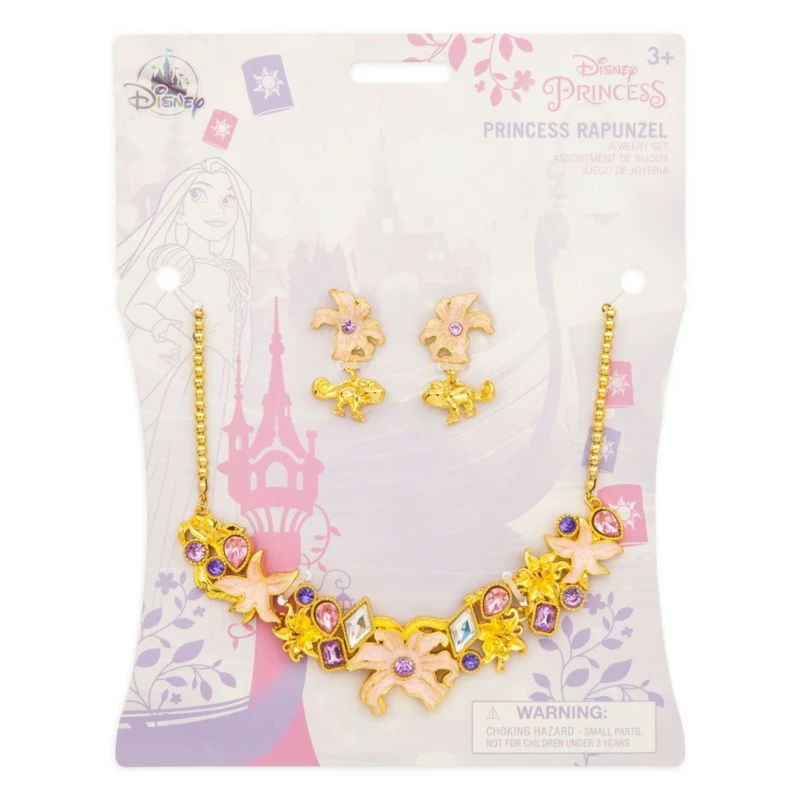 Rapunzel Costume Jewellery Set For Kids, Tangled 3 Rapunzel Costume Jewellery Set For Kids, Tangled - Image 3