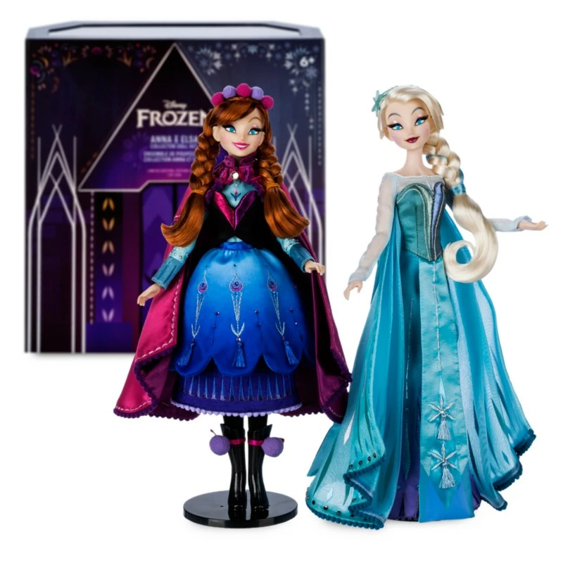 Anna And Elsa Collector Doll Set By Brittney Lee, Limited Edition 1 Anna And Elsa Collector Doll Set By Brittney Lee, Limited Edition