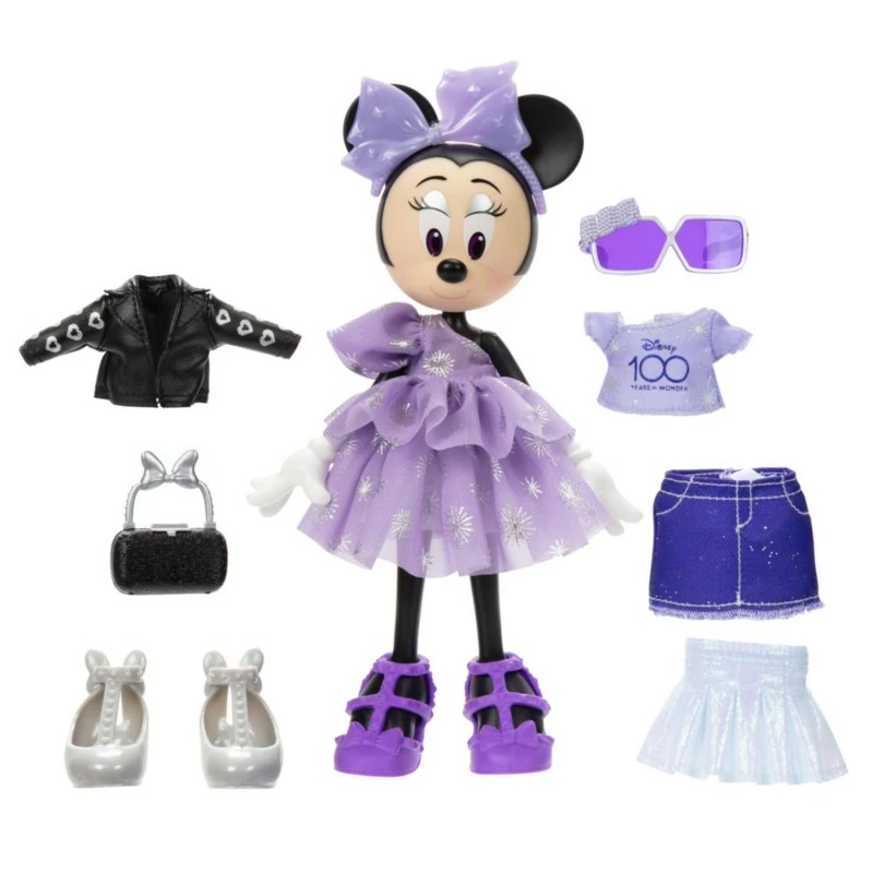 Minnie Mouse Disney100 Doll And Accessories Set 1 Minnie Mouse Disney100 Doll And Accessories Set