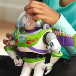 Buzz Lightyear Interactive Talking Action Figure -WhimsyWears Shop 461010120117 3