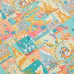 Disneyland Resort Skyline Tea Towels, Set Of 2 -WhimsyWears Shop 465013673731 4