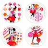 Minnie Parisienne Plates, Set Of 4