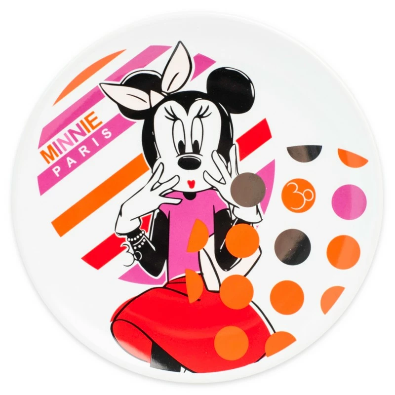 Minnie Parisienne Plates, Set Of 4 4 Minnie Parisienne Plates, Set Of 4 - Image 4