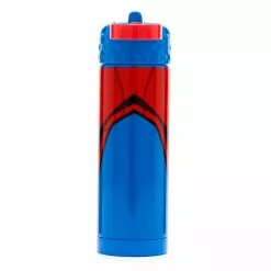 Spider-Man Stainless Steel Water Bottle With Built-In Straw -WhimsyWears Shop 465022812442 3