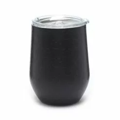 Mickey Icon Black Stainless Steel Stemless Cup