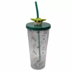 Grogu Tumbler With Straw