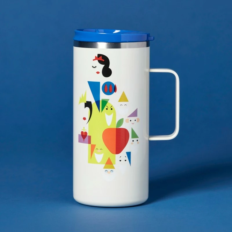 Snow White And The Seven Dwarfs 85th Anniversary Stainless Steel Travel Tumbler 2 Snow White And The Seven Dwarfs 85th Anniversary Stainless Steel Travel Tumbler - Image 2