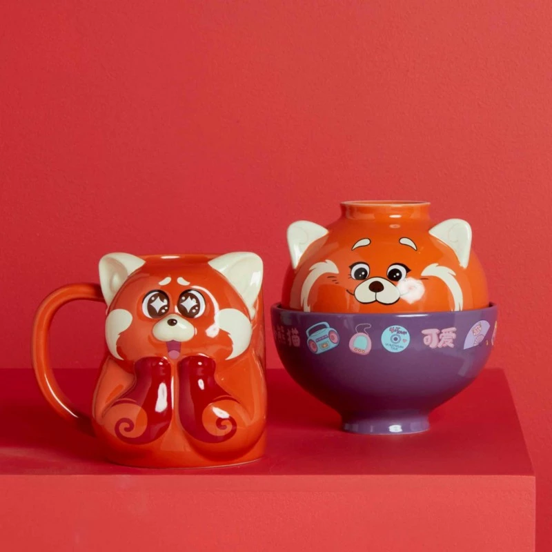 Mei Lee Red Panda Figural Mug, Turning Red 2 Mei Lee Red Panda Figural Mug, Turning Red - Image 2