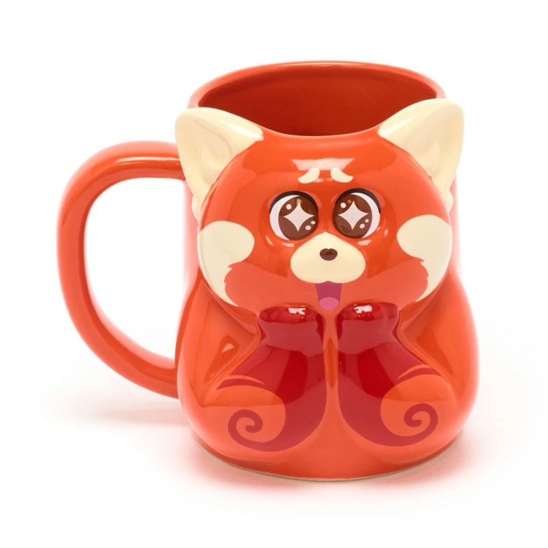 Mei Lee Red Panda Figural Mug, Turning Red 1 Mei Lee Red Panda Figural Mug, Turning Red