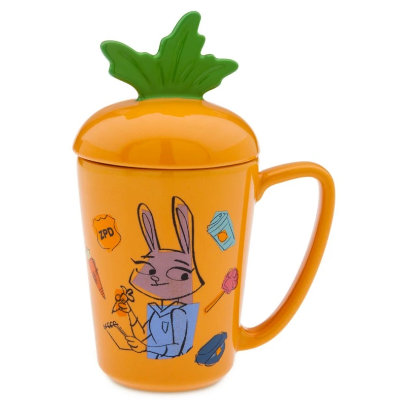 Judy Hopps Mug With Lid, Zootopia 1 Judy Hopps Mug With Lid, Zootopia