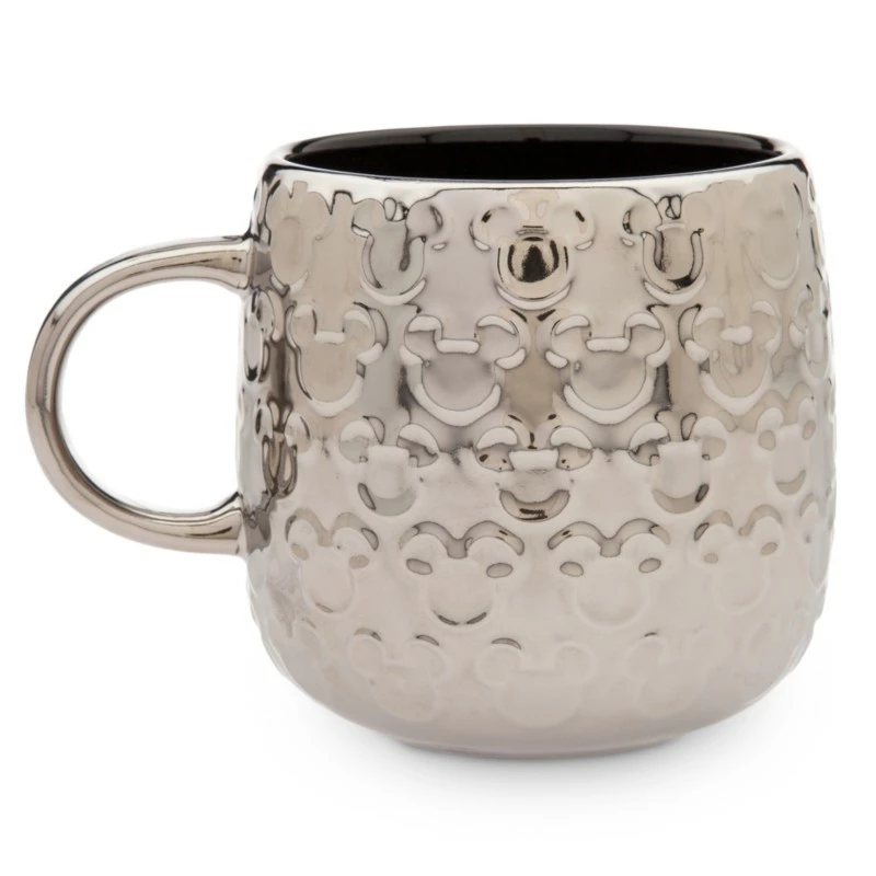 Mickey Mouse Silver-Toned Motif Mug 2 Mickey Mouse Silver-Toned Motif Mug - Image 2
