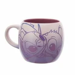 Angel And Stitch Purple Mug, Spring Love Series
