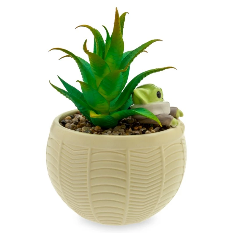 Grogu Artificial Potted Plant, Star Wars: The Mandalorian 2 Grogu Artificial Potted Plant, Star Wars: The Mandalorian - Image 2