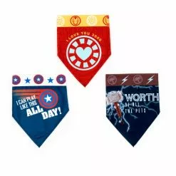 Marvel Bandana Set For Pets 9 Marvel Bandana Set For Pets -WhimsyWears Shop 465043283917 4