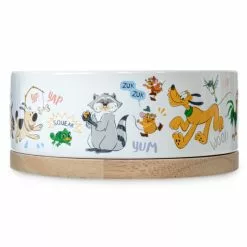 Disney Critters Dog Bowl -WhimsyWears Shop 465043285324 4