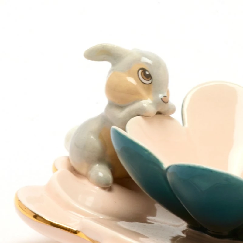 Thumper Floral Trinket Tray, Bambi 3 Thumper Floral Trinket Tray, Bambi - Image 3