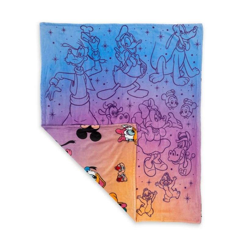 Mickey Mouse And Friends Reversible Fleece Throw 4 Mickey Mouse And Friends Reversible Fleece Throw - Image 4