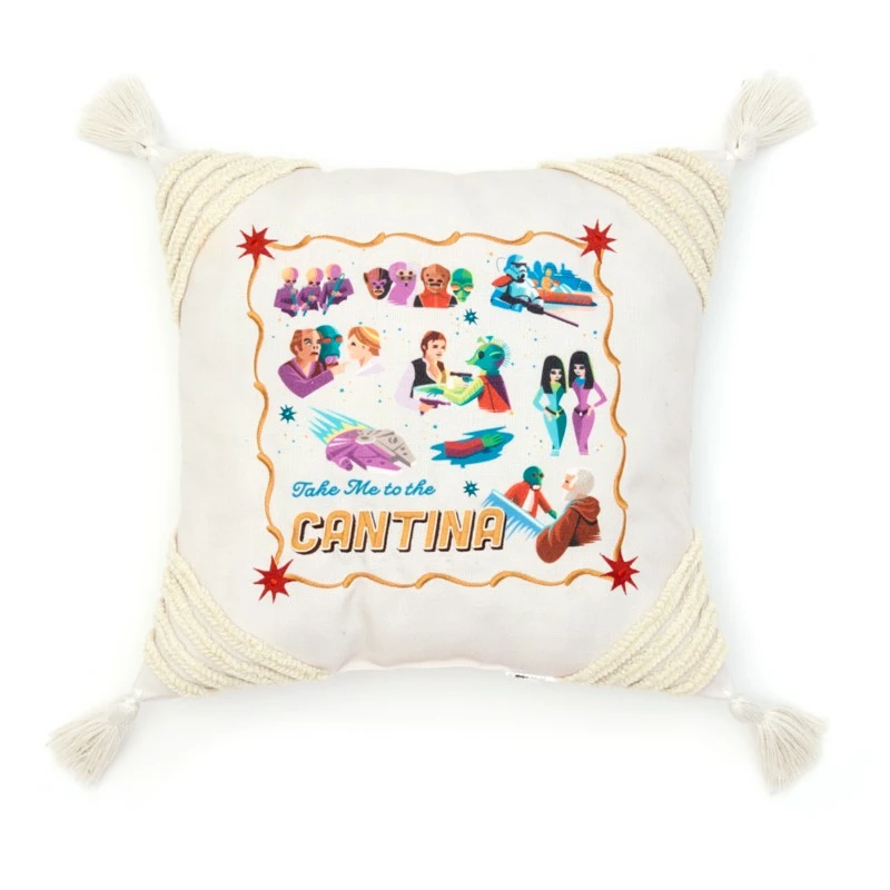 Star Wars: Under The Twin Suns Cushion By Jeff Granito 1 Star Wars: Under The Twin Suns Cushion By Jeff Granito