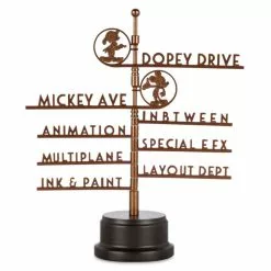 Walt Disney Animation Studios Signpost Disney100 Eras Figurine -WhimsyWears Shop 465044009509 3