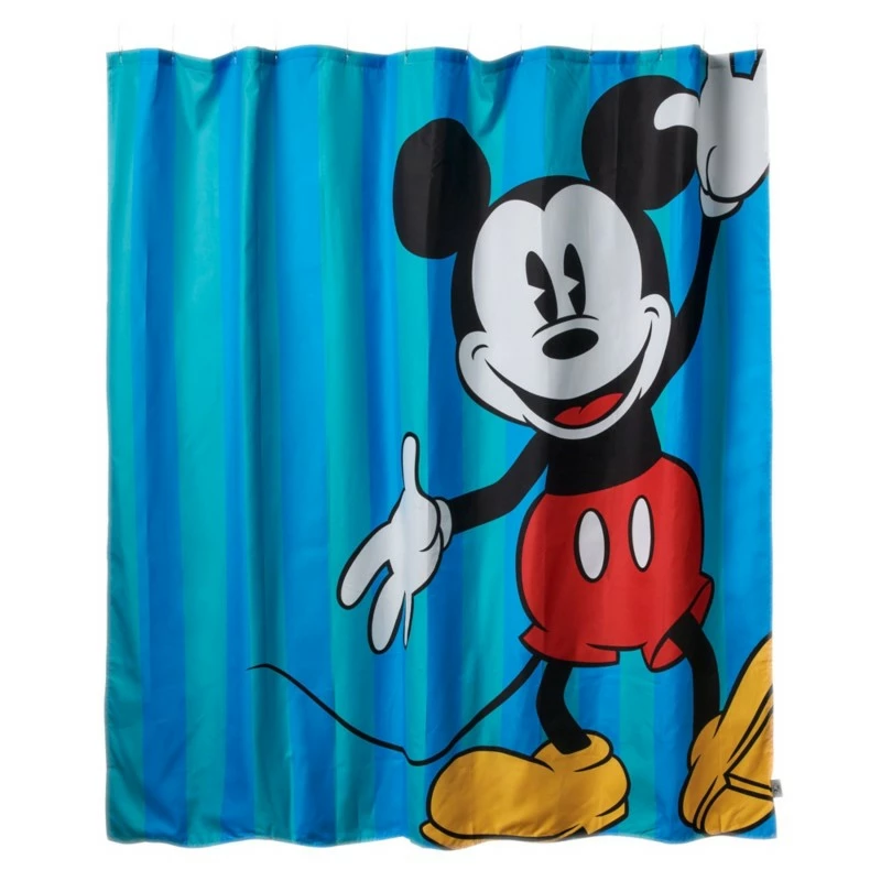 Mickey Mouse Shower Curtain, Mickey & Co. 1 Mickey Mouse Shower Curtain, Mickey & Co.