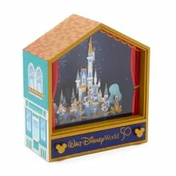 Walt Disney World 50th Anniversary Music Box 7 Walt Disney World 50th Anniversary Music Box -WhimsyWears Shop 465052668156 2