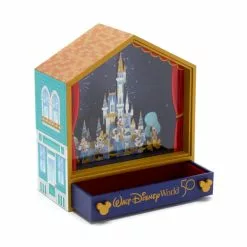 Walt Disney World 50th Anniversary Music Box 9 Walt Disney World 50th Anniversary Music Box -WhimsyWears Shop 465052668156 4