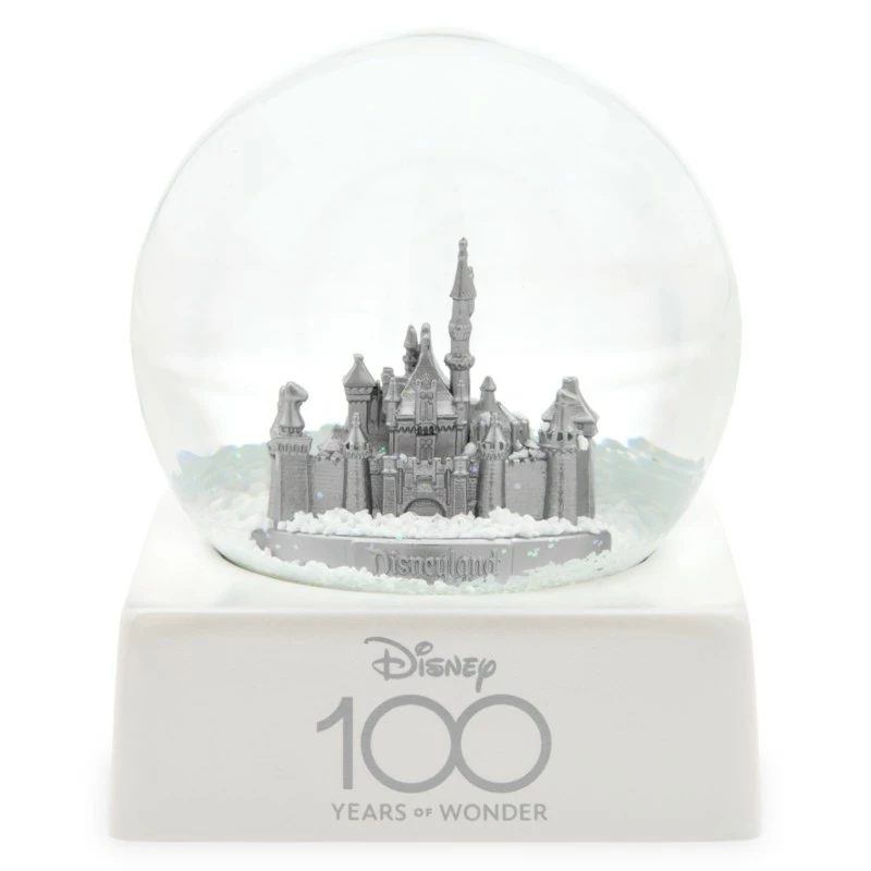 Disneyland Resort Sleeping Beauty Castle Disney100 Celebration Snow Globe 1 Disneyland Resort Sleeping Beauty Castle Disney100 Celebration Snow Globe