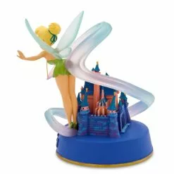 Tinker Bell And Sleeping Beauty Castle Figure, Disneyland - Disney100 -WhimsyWears Shop 465053671001 4