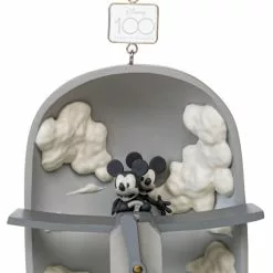 Mickey And Minnie Disney100 Eras Sketchbook Hanging Ornament, Plane Crazy -WhimsyWears Shop 465053671186 3