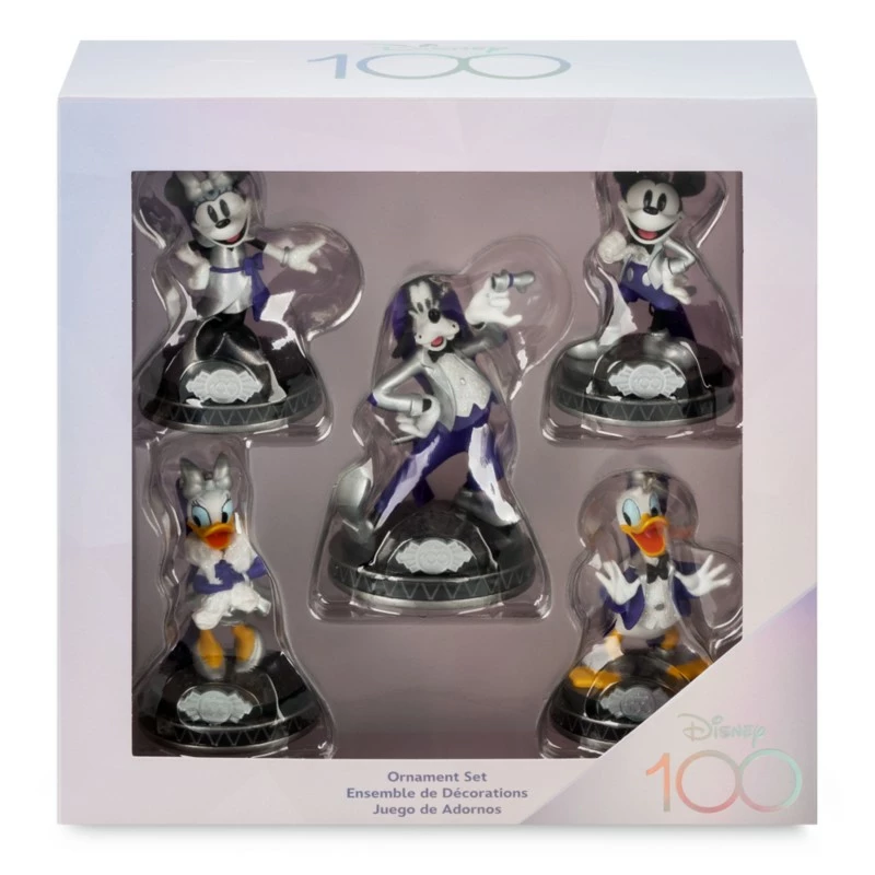Mickey And Friends Disney100 Celebration Sketchbook Hanging Ornament Set 4 Mickey And Friends Disney100 Celebration Sketchbook Hanging Ornament Set - Image 4