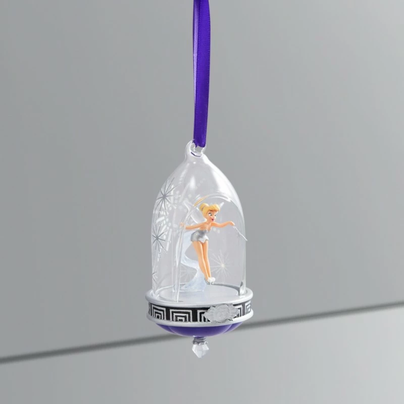 Tinker Bell Disney100 Celebration Glass Dome Sketchbook Hanging Ornament 2 Tinker Bell Disney100 Celebration Glass Dome Sketchbook Hanging Ornament - Image 2