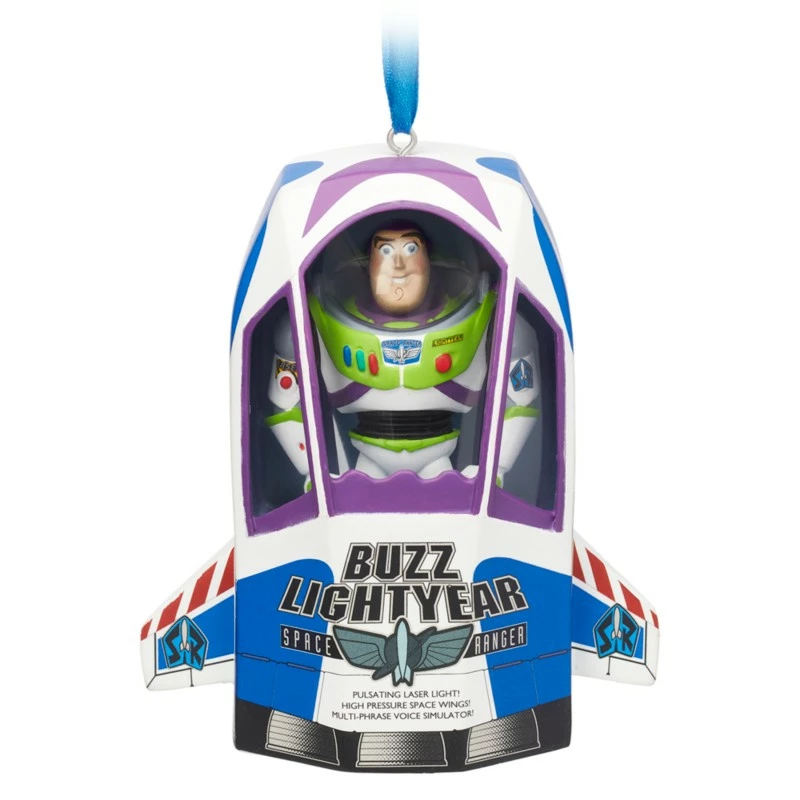 Buzz Lightyear Talking Living Magic Sketchbook Ornament, Toy Story 1 Buzz Lightyear Talking Living Magic Sketchbook Ornament, Toy Story