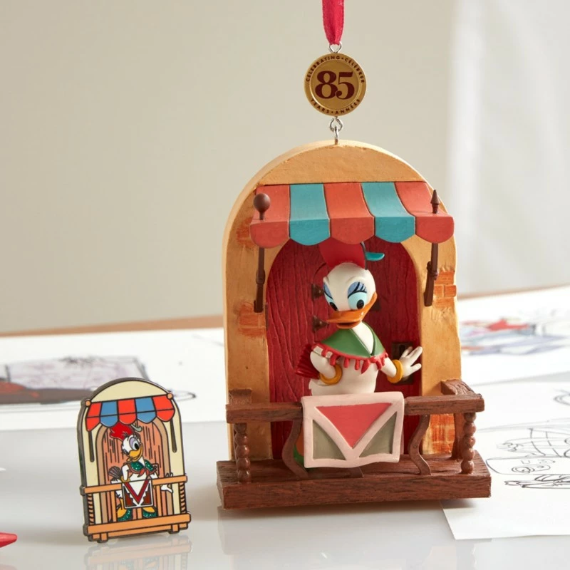 Daisy Duck Legacy Sketchbook Ornament, 85th Anniversary, Limited Release 2 Daisy Duck Legacy Sketchbook Ornament, 85th Anniversary, Limited Release - Image 2