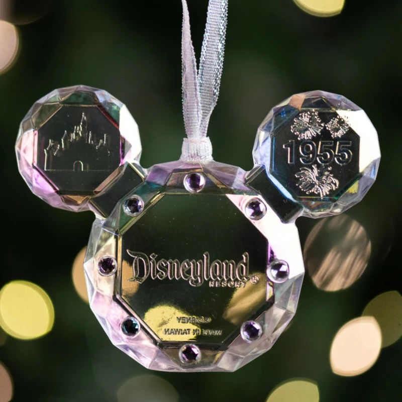 Mickey Mouse Icon Faceted Ornament, Disneyland 2 Mickey Mouse Icon Faceted Ornament, Disneyland - Image 2