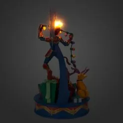 Captain Marvel Light-Up Living Magic Sketchbook Ornament -WhimsyWears Shop 465063296546 3