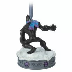 Black Panther Light-Up Living Magic Sketchbook Ornament -WhimsyWears Shop 465063296621 2