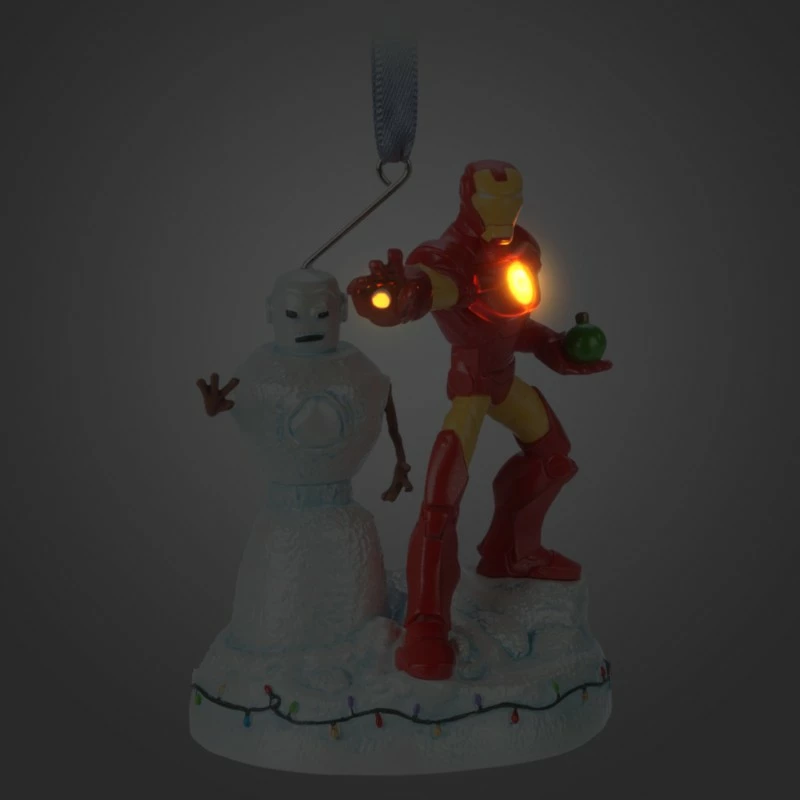 Iron Man Light-Up Living Magic Sketchbook Ornament 2 Iron Man Light-Up Living Magic Sketchbook Ornament - Image 2