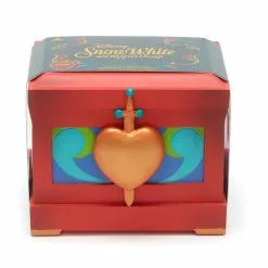 Poisoned Apple Ornament In Heart Box, Snow White And The Seven Dwarfs -WhimsyWears Shop 465063297796 2