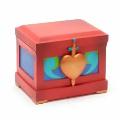 Poisoned Apple Ornament In Heart Box, Snow White And The Seven Dwarfs -WhimsyWears Shop 465063297796 3