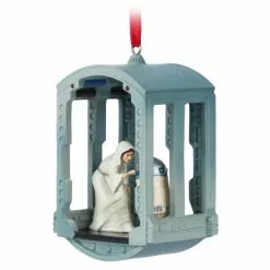 Princess Leia And R2-D2 Hanging Ornament, Star Wars -WhimsyWears Shop 465063299103 2