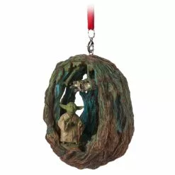 Yoda Hanging Ornament, Star Wars 6 Yoda Hanging Ornament, Star Wars -WhimsyWears Shop 465063299288 2