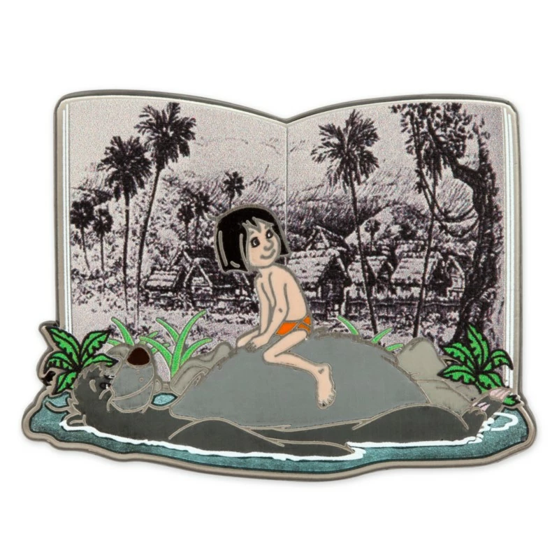 Baloo And Mowgli Limited Release Pin, The Jungle Book 1 Baloo And Mowgli Limited Release Pin, The Jungle Book