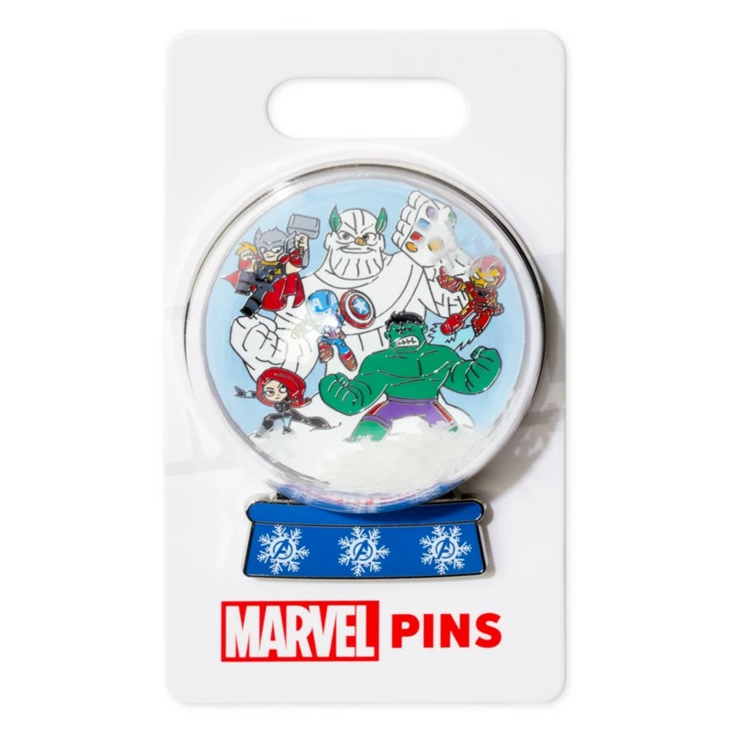 Marvel's Avengers Mini Snow Globe Pin 3 Marvel's Avengers Mini Snow Globe Pin - Image 3