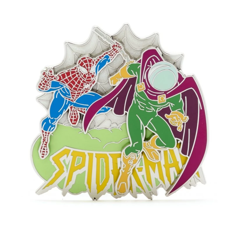Spider-Man And Mysterio Pin, Spider-Man: The Animated Series, Limited Release 1 Spider-Man And Mysterio Pin, Spider-Man: The Animated Series, Limited Release