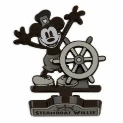 Mickey Mouse As Steamboat Willie Pin - Disney100, Limited Release -WhimsyWears Shop 466043737691 2