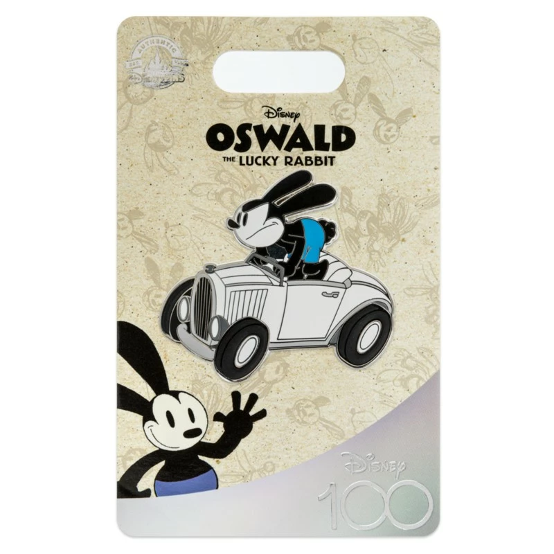 Oswald The Lucky Rabbit In Car Pin - Disney100 2 Oswald The Lucky Rabbit In Car Pin - Disney100 - Image 2