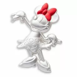 Minnie Mouse Platinum Celebration Pin - Disney100