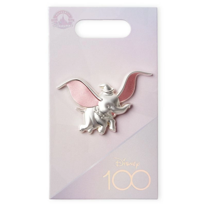 Dumbo Platinum Celebration Pin - Disney100 2 Dumbo Platinum Celebration Pin - Disney100 - Image 2