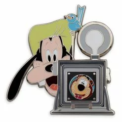 Goofy And Humphrey Bear Pin, Hold That Pose - Disney100 Limited Release -WhimsyWears Shop 466044000756 2