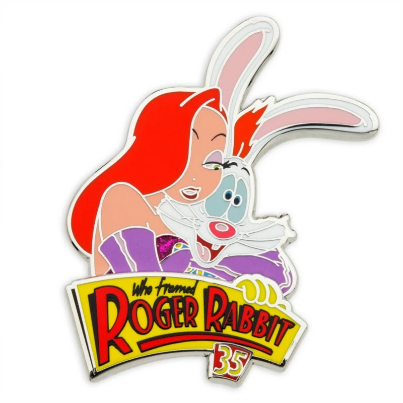 Roger And Jessica Rabbit Pin, Who Framed Roger Rabbit 35th Anniversary Limited Release 1 Roger And Jessica Rabbit Pin, Who Framed Roger Rabbit 35th Anniversary Limited Release